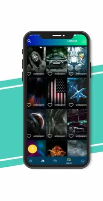 black wallpaper android App screenshot 2